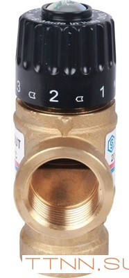 Смесительный клапан STOUT 3/4 ВР 20-43°С KV 1,6 м3/ч Смесительный клапан STOUT 3/4 ВР 20-43°С KV 1,6 м3/ч